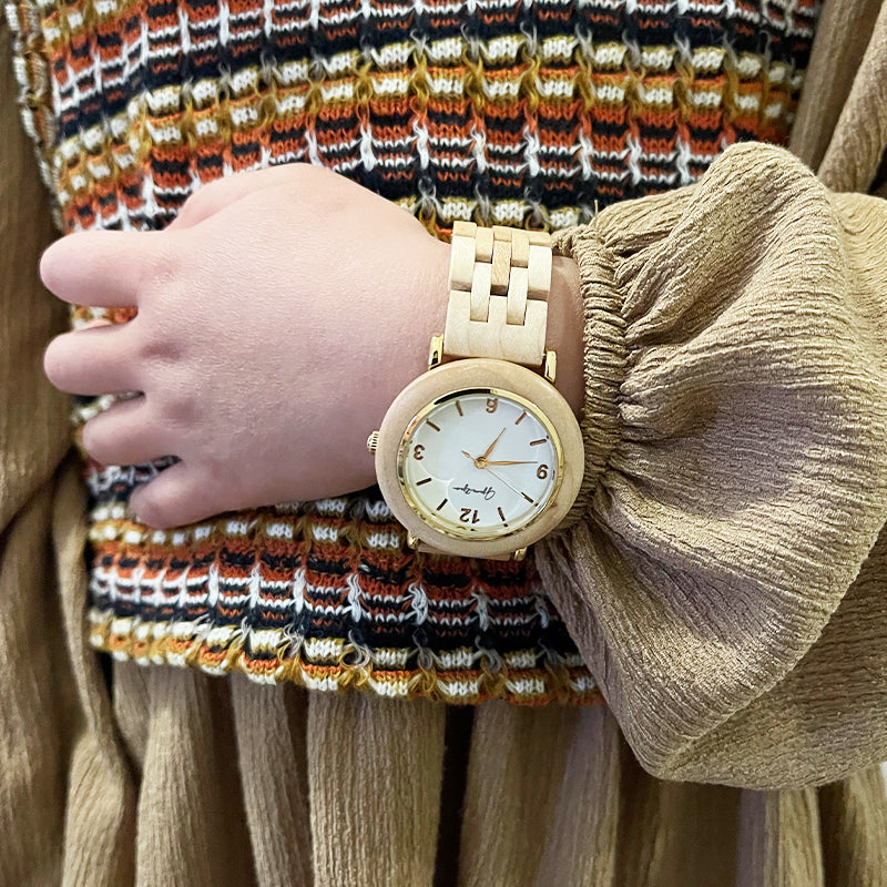 Natural wood watch | Apsara Maple | Gpa2po - Gpa2po