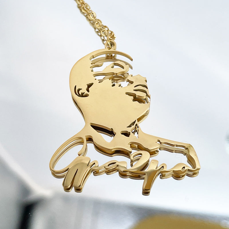 Pendant necklace | King | Legend | Gpa2po - Gpa2po